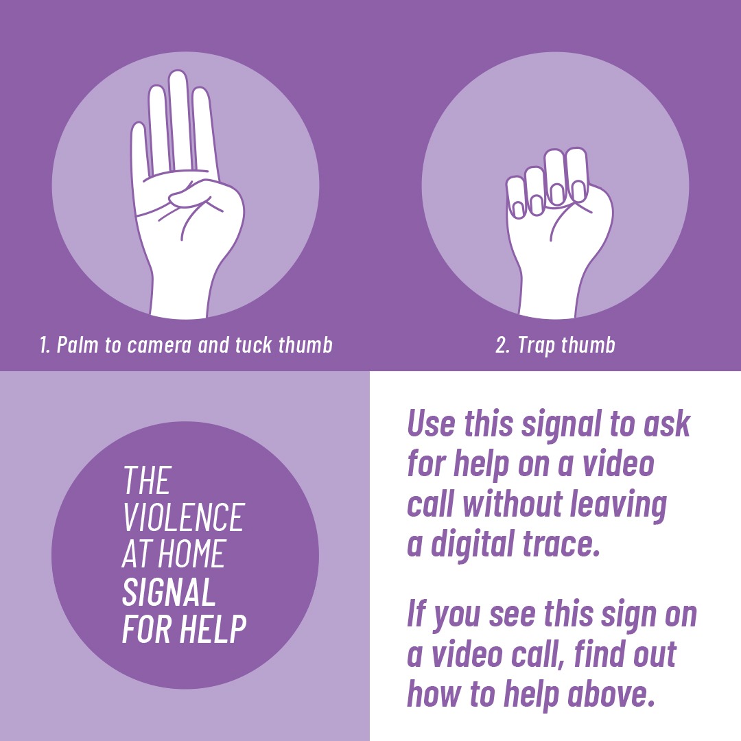 signal for help