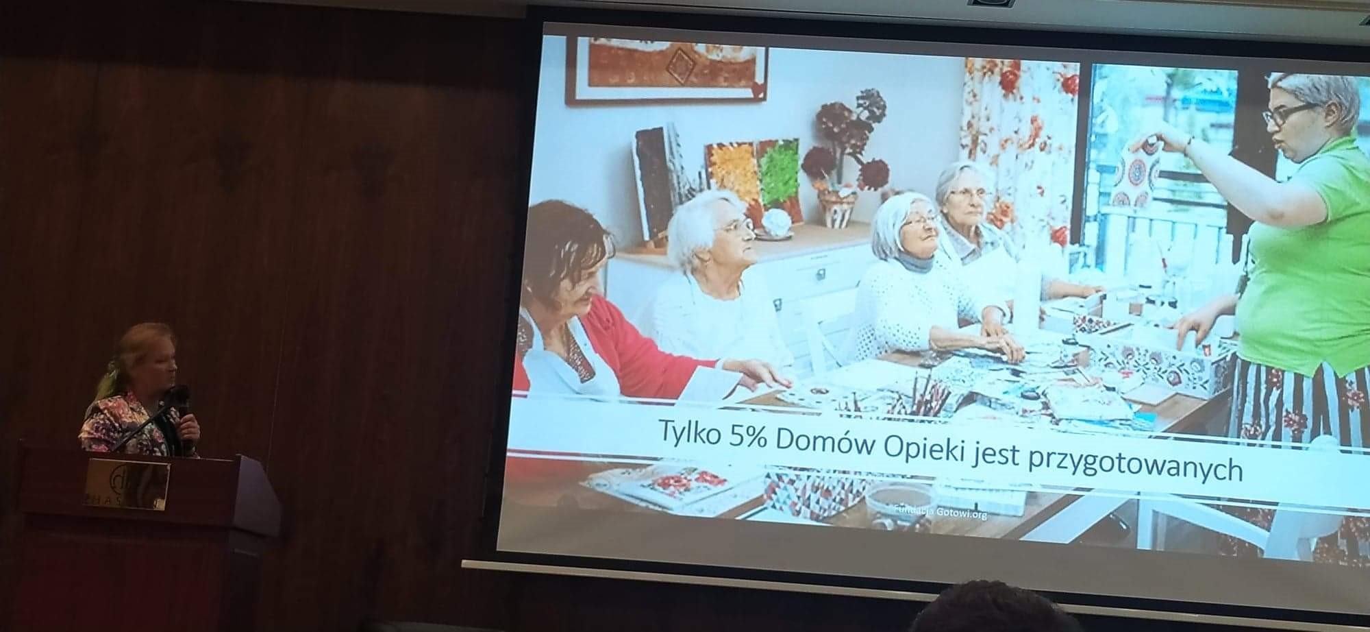 Seniorzy z domu opieki Józefina